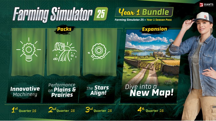 Farming Simulator 25 – Year 1 Bundle - Pre Order